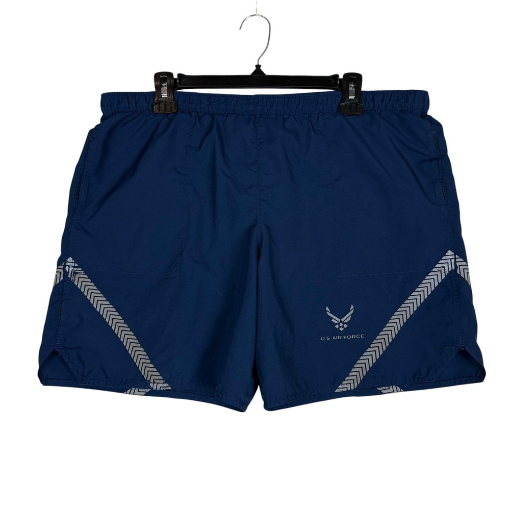 U.S. Air Force Shorts Mens‎ Small Blue IPTU 5 Inseam Reflective Running Training